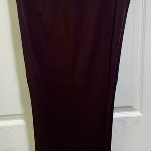 Evan Picone slacks, dark brown! Easy peasy wardrobe go to pick!